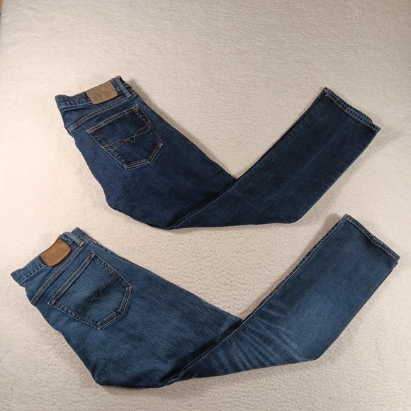 Polo Ralph Lauren Jeans Mens 32x32 Blue Denim The Varick Slim Straight Lot Of 2